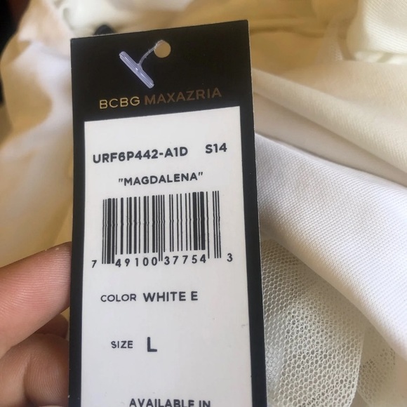 Magdalena Draped Jersey Wedding gown - Picture 5 of 8